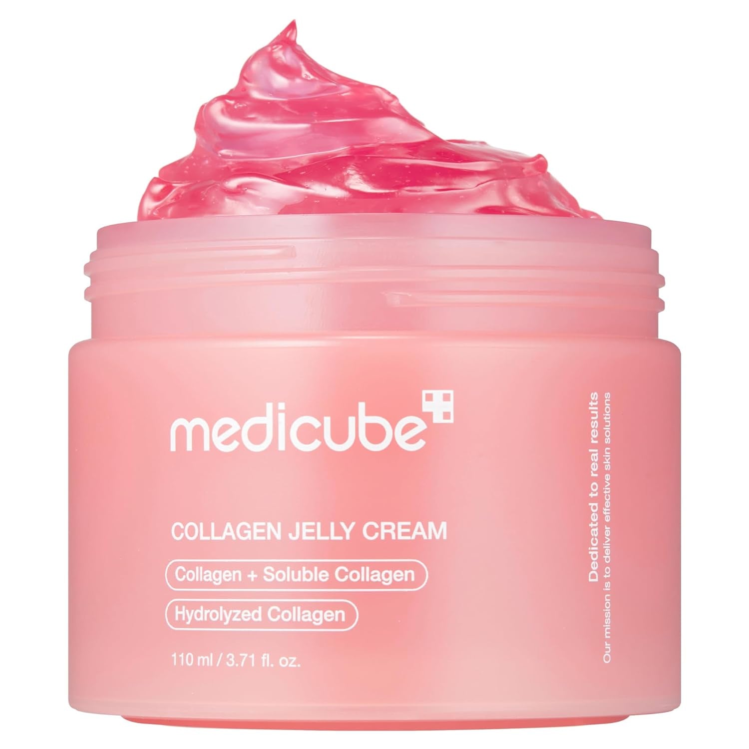 Jelly Cream with Collagen, Niacinamide | Freeze-Dried Hydrolyzed Collagen for Skin Barrier Hydration & 24H Glow | Plumper, Firmer Looking Skin | 3.71 Fl.Oz